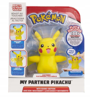 Pokémoni - Pokemon interaktívny figúrka pikachu + 100 reakcií