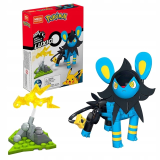 Pokémoni - Pokemon Luxio Bricks Mega Blokovať Figurine Ako LEGO