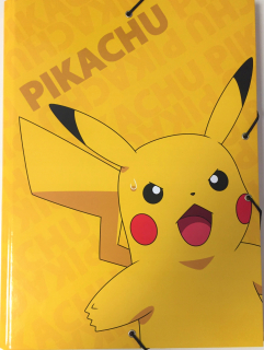 Pokémoni - Pokemon Pikachu Pikaczu A4 Priečinok