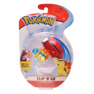 Pokémoni - Pokemon pokeball clip n go akcia cindaquil 24h