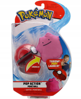 Pokémoni - Pokemon pokeball a ditto pop akčný obrázok 95094