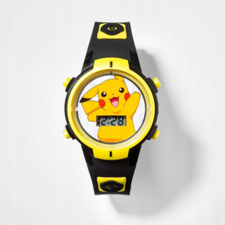 Pokémoni - Pokemon žiariť originálne LCD hodinky
