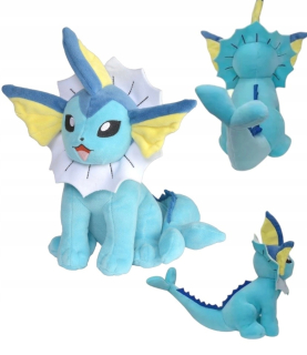 Rozprávkový plyšák - POKEMON VAPOREON ORIGINAL MASKOT PLYŠ 25CM