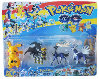 Pokémoni - Pokemon set 4 veľké figúrky pikachu