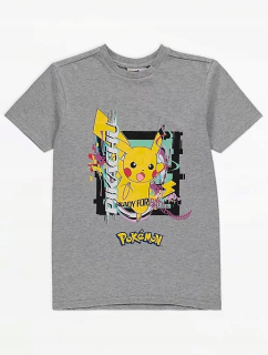Pokémoni - Tričko pokemon blúzka Pikachu 135-140 / 9-10