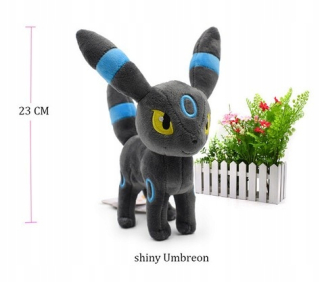 Pokémoni - Pokemon mascot eevee pluszak umbreon lesklý z pl