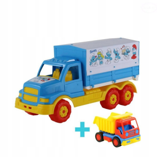 Šmolkovia - Polesie Car s Tarpaulin Smurfy + Free