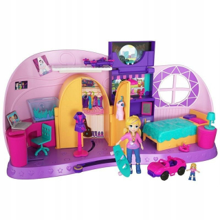 POLLY POCKET- Polly vrecko. Fry98 Izba s príslušenstvom