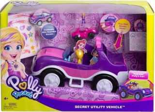 POLLY POCKET- Polly vrecko. FWY26 Dobrodružné vozidlo