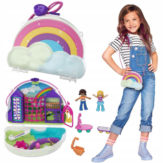 Polly Pocket kompaktná taška na 2 mikrovlnky GKJ65