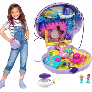 POLLY POCKET- Polly vrecková kompaktná kabelka Tiny Shell