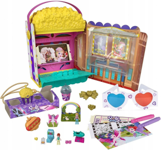 Popcorn - Sada s prekvapením - Polly Pocket - GVC96
