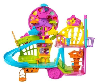 POLLY POCKET- Polly vreckový dobrodružstvo na nákupnom centre nástenného obchodu