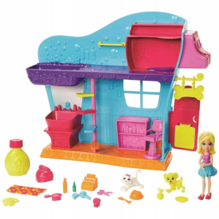 POLLY POCKET- Polly Pocket Beauty Salon for Pet Spa