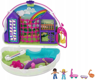 POLLY POCKET- Polly vrecková kabelka Rainbow + Doll GKJ65 Mattel