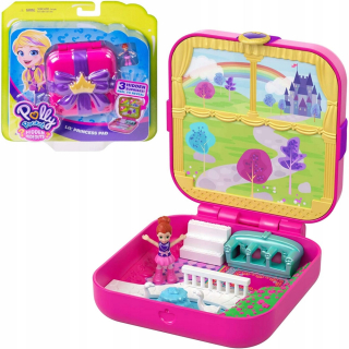 POLLY POCKET- Polly vreckový skrytý svet palác princezná bábika