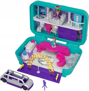POLLY POCKET- Polly vreckový set skryté miesta udalosti kufra