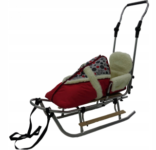 Sánky - Polish Big Sneds BACKREST PUSKER Spacák
