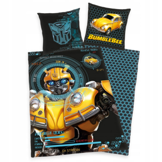 TRANSFORMERS - Linen 140x200 transformátory Bumblebee bavlna