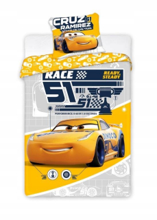 McQueen - Linen 140x200 áut Zigzak Cruz Ramirez Cars 28