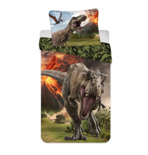 Jurský svet - Linen 140x200 dinosaurus T-REX JUNKOUSKO SVETA 07