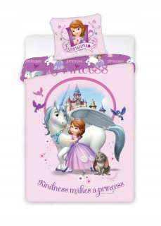 Princezna sofia - Linen 140x200 obojstranná princezná Zosia Sofia