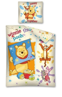 Medvedík Pú - Posteľná bielizeň 140x200 Winnie The Poh a priatelia WTP8D