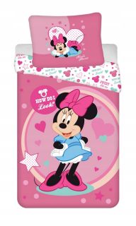 Minnie Mouse - Linen 140x200 Mickey Mickey Mickey Minnie Mouse