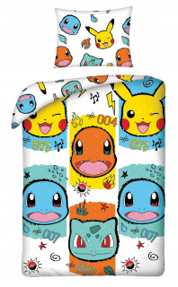 Pokémoni - Linen 140x200 Pokemon Pikaczu Pikacho Pokemon