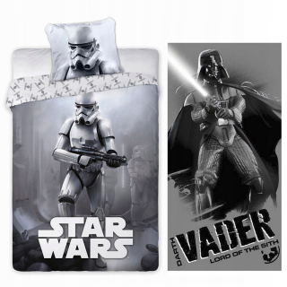 STAR WARS - Linen 140x200 + Star Wars War War War War Authela
