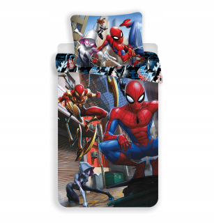 SPIDERMAN - Linen 140x200 Spiderman Spaidhermen Spider Action