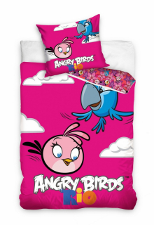 Medvedík Pú - Posteľná bielizeň 160x200 Winnie The Poh, Angry Birds, Animal