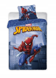 SPIDERMAN - Posteľná bielizeň 160x200 obojstranná Spiderman Spider Spider