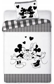 Minnie Mouse - Posteľná bielizeň 160x200 Disney Mouse Minnie @ Mickey