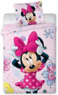 Minnie Mouse - Posteľná bielizeň 160x200 Mickey Mickey Mickey Minnie Mouse