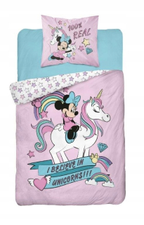 Minnie Mouse - Linen 160x200 myš Minnie Unicorn Unicorn