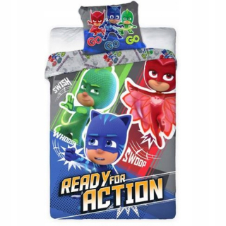 Pyžamasky - Posteľná bielizeň 160x200 pjmasks pidżmerssi pyžamersi