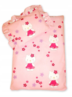 HELLO KITTY Linen 4 elem do vozíka 70x50cm: Ahoj Kitty