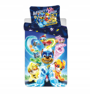 PAW Patrol - Bavlna Linen 100x135 Dog Patrol Neon Peacock