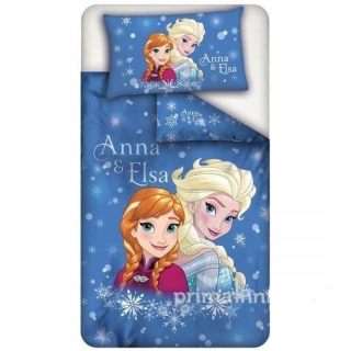 Elsa Frozen - Posteľná bielizeň Disney mrazená krajina Ice Elza 155x200