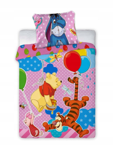 Medvedík Pú - Posteľná bielizeň 100x135 Winnie The POOH PROSIAK