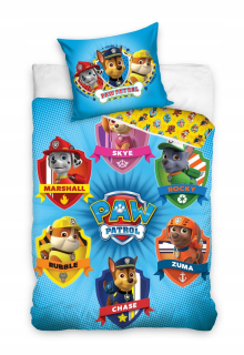 Detské posteľné obliečky PSI PATROL 100 × 135 cm