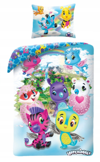 Hatchimals - Hatchi-wow Posteľná bielizeň bavlna 140x200