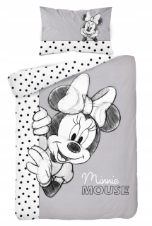 Minnie Mouse - Detská posteľná bielizeň 100x135 Disney Mouse Minnie N27