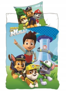 PAW Patrol - Detská posteľná bielizeň 140x200 Dog Patrol Nový
