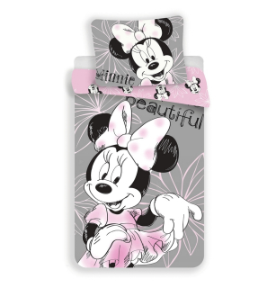 Minnie Mouse - Detská posteľná bielizeň 140x200 Disney Mouse Minnie 13
