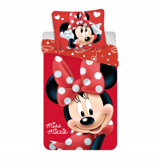 Minnie Mouse - Detská posteľná bielizeň 140x200 Disney Mouse Minnie 41