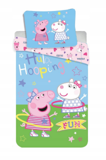 Pepa Pig - Detská posteľná bielizeň 140x200 George Pras Peppa 18