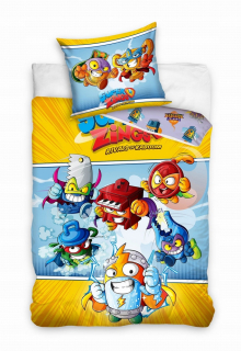 SUPER ZINGS - Detská posteľná bielizeň 140x200 Zingssy Super Zings 09