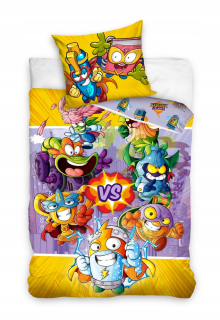 SUPER ZINGS - Detská posteľná bielizeň 140x200 Zingssyssy Super Zings 11